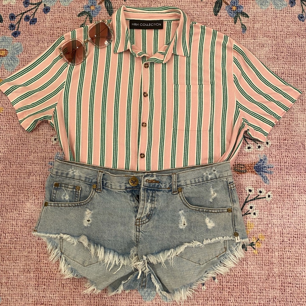 HRH Collection Beverly Hills Striped Top *SOLD OUT*